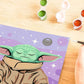 Star Wars: The Mandalorian CreArt Pintura por números Grogu meditando