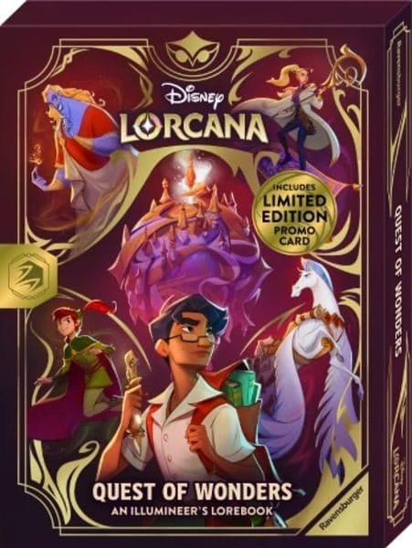 Disney Lorcana TCG Quest of Wonders - An Illumineer's Lorebook *Edición Inglés*