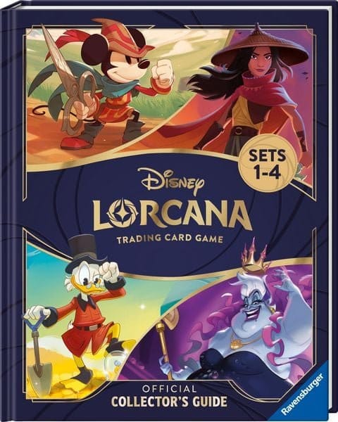 Disney Lorcana TCG Libro La Guía Oficial del Coleccionista: Sets 1-4 *Edición Inglés*