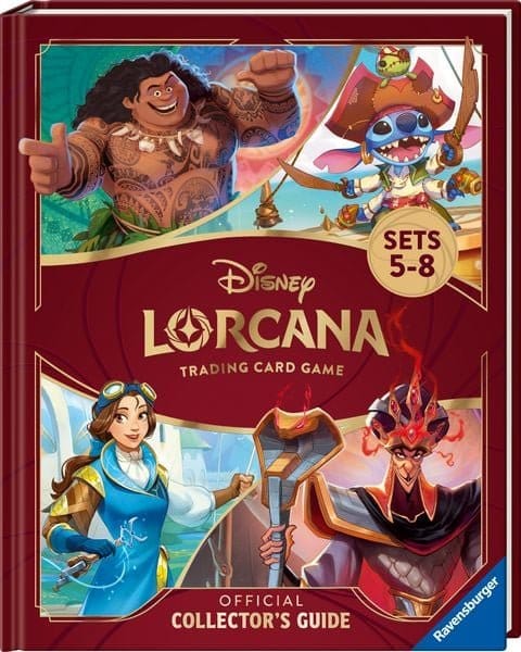Disney Lorcana TCG Libro La Guía Oficial del Coleccionista: Sets 5-8 *Edición Inglés*