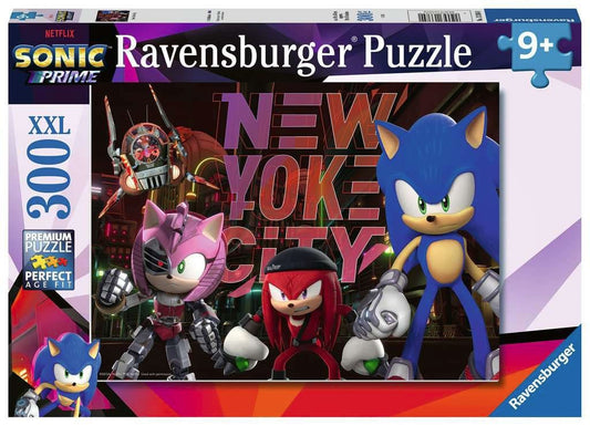 Sonic Prime Puzzle para niños XXL New York City (300 piezas)