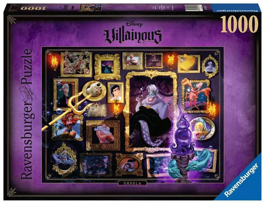 Disney Villainous Puzzle Ursula (1000 piezas)