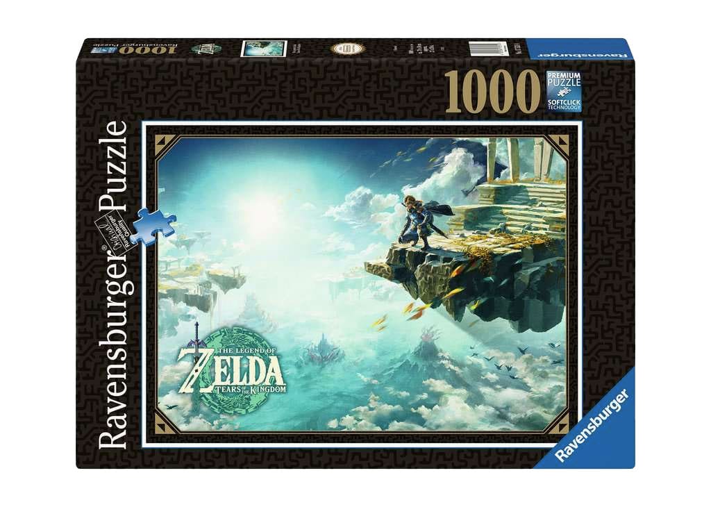 The Legend of Zelda: Tears of the Kingdom Puzzle Cover Art (1000 piezas)