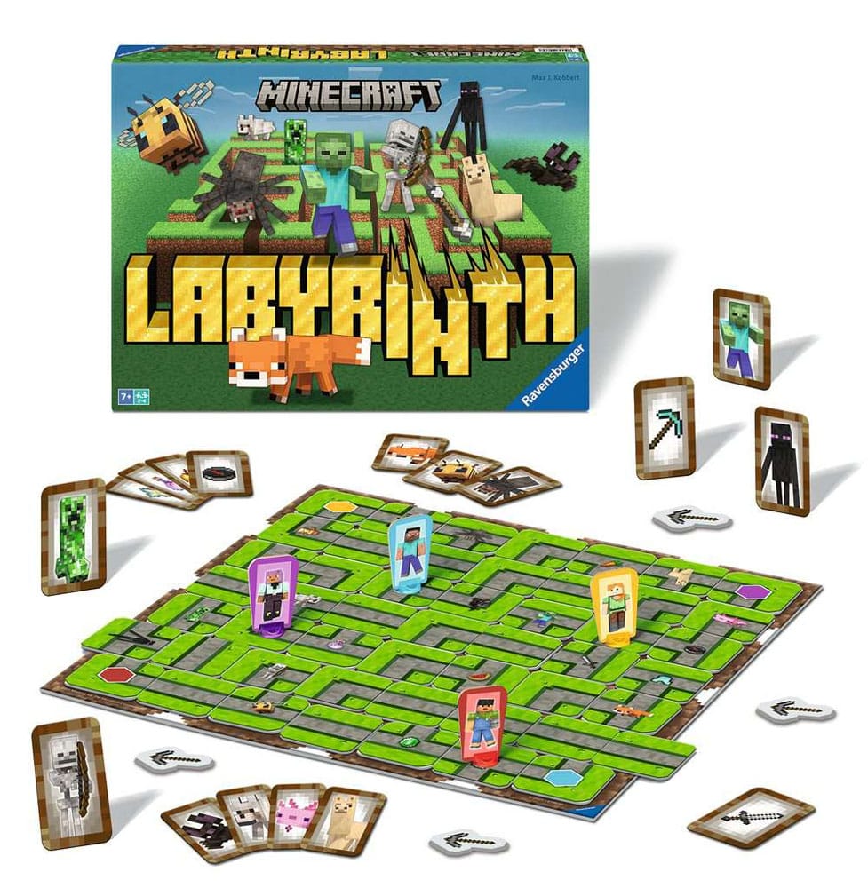 Minecraft Juego de Mesa Labyrinth