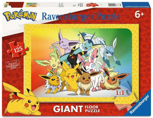 Pokémon Puzzle Giant Floor (125 Piezas)