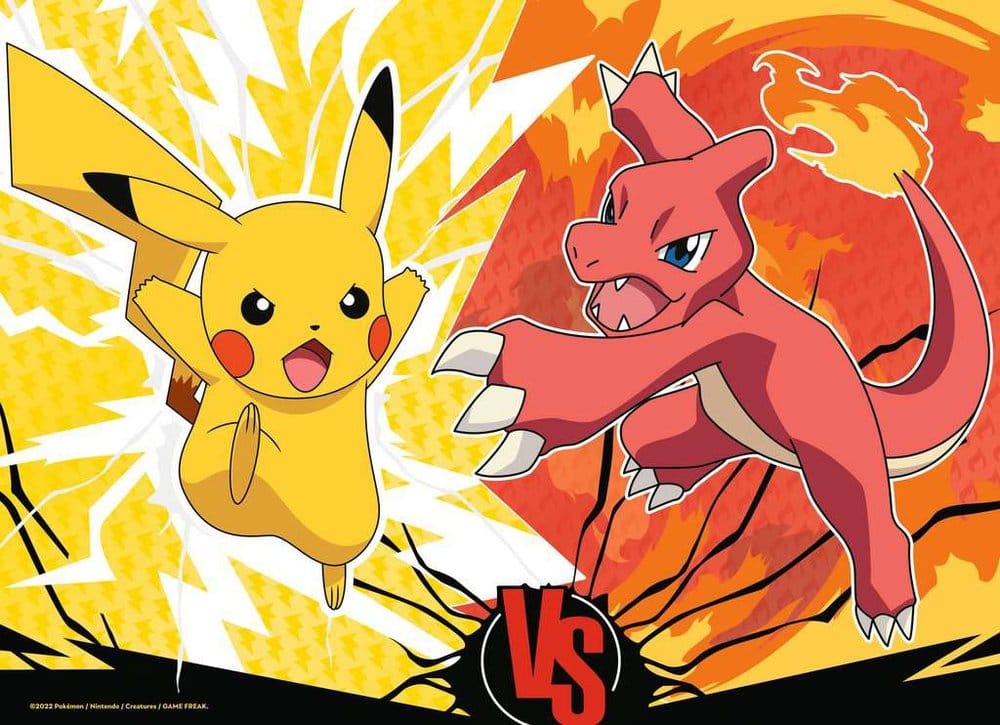 Pokémon Pack de 4 Puzzles Compañeros Pokémon (4x100 Piezas)