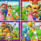 Super Mario Pack de 4 Puzzles ¡Es la hora de Mario! (4x100 Piezas)