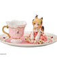 Original Character Figura PVC DLC Series Tea Time Cats Orange Cat 10 cm
