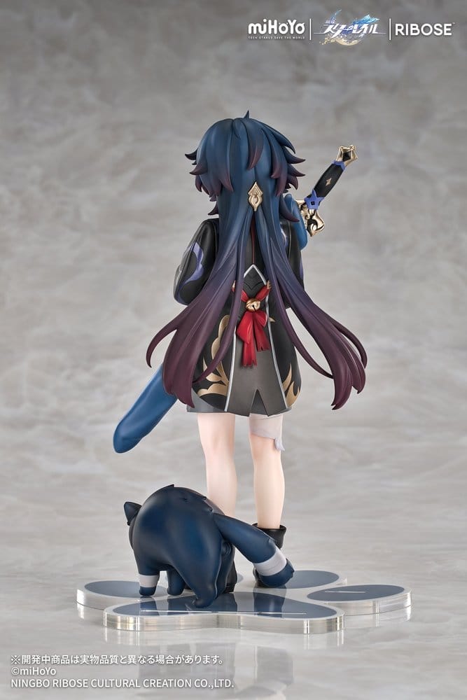 Honkai: Star Rail Figura Chibi Rise Up+ Chibi Cat Series Blade Ver. 19 cm