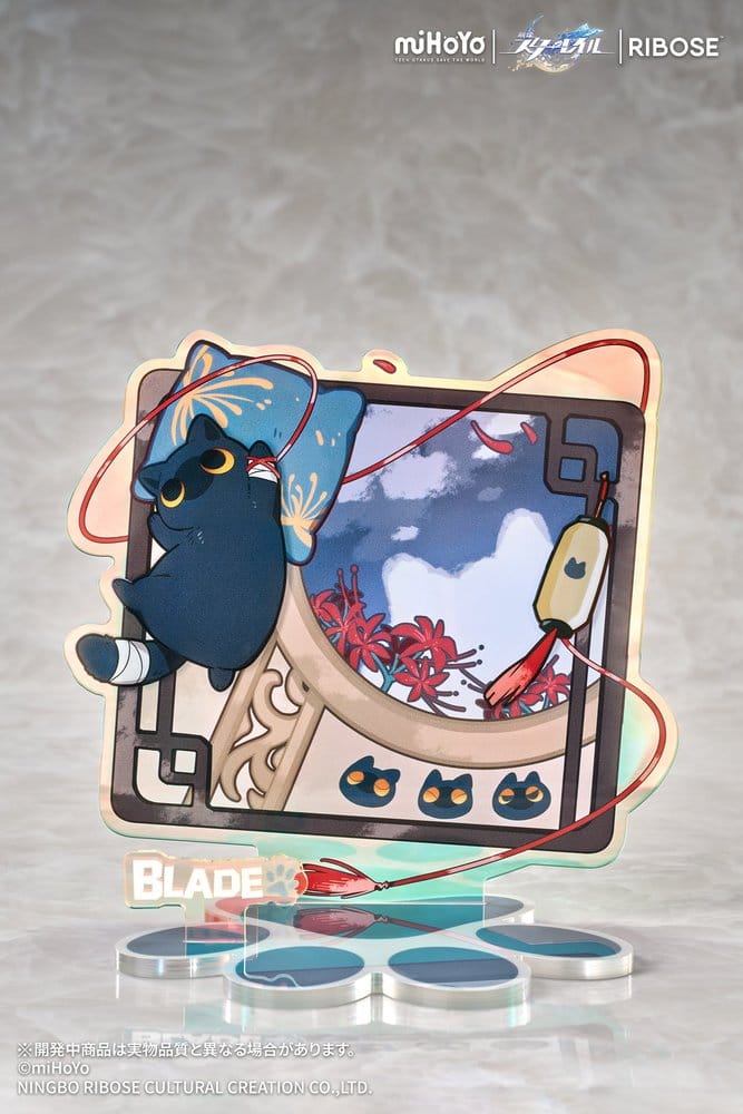 Honkai: Star Rail Figura Chibi Rise Up+ Chibi Cat Series Blade Ver. 19 cm