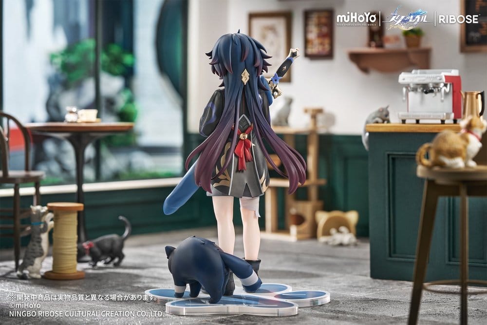 Honkai: Star Rail Figura Chibi Rise Up+ Chibi Cat Series Blade Ver. 19 cm
