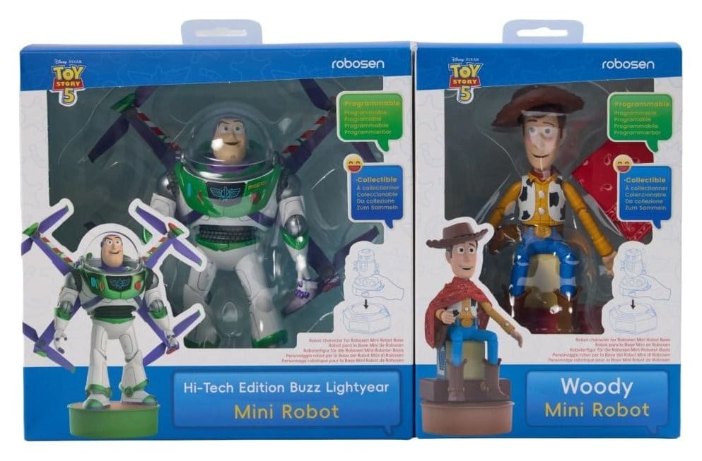 Disney Robot interactivo Toy Story 5 Set - Buzz Lightyear & Woody (Hi-Tech Edition) *Edición Francesa*