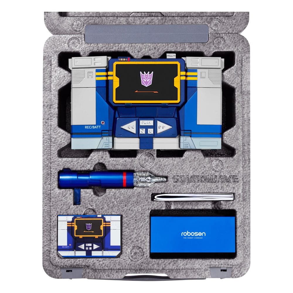 Transformers Robot interactivo Soundwave G1 Flagship 36 cm