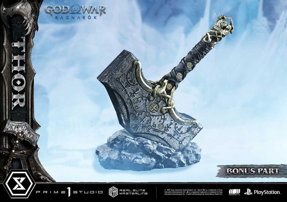 God of War: Ragnarök Estatua Real Elite Masterline Series 1/3 Deluxe Bonus Version 105 cm - Z POP Toys
