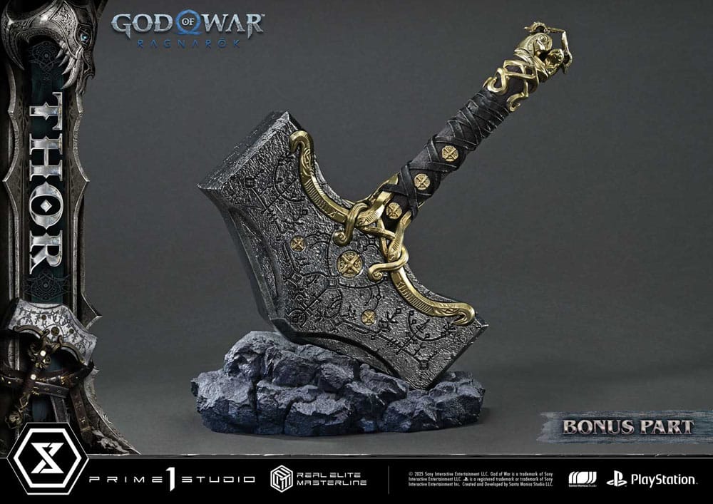 God of War: Ragnarök Estatua Real Elite Masterline Series 1/3 Deluxe Bonus Version 105 cm - Z POP Toys