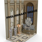 La Casa del Dragón Maqueta Book Nook Tiny Adventures Iron Throne 23 cm