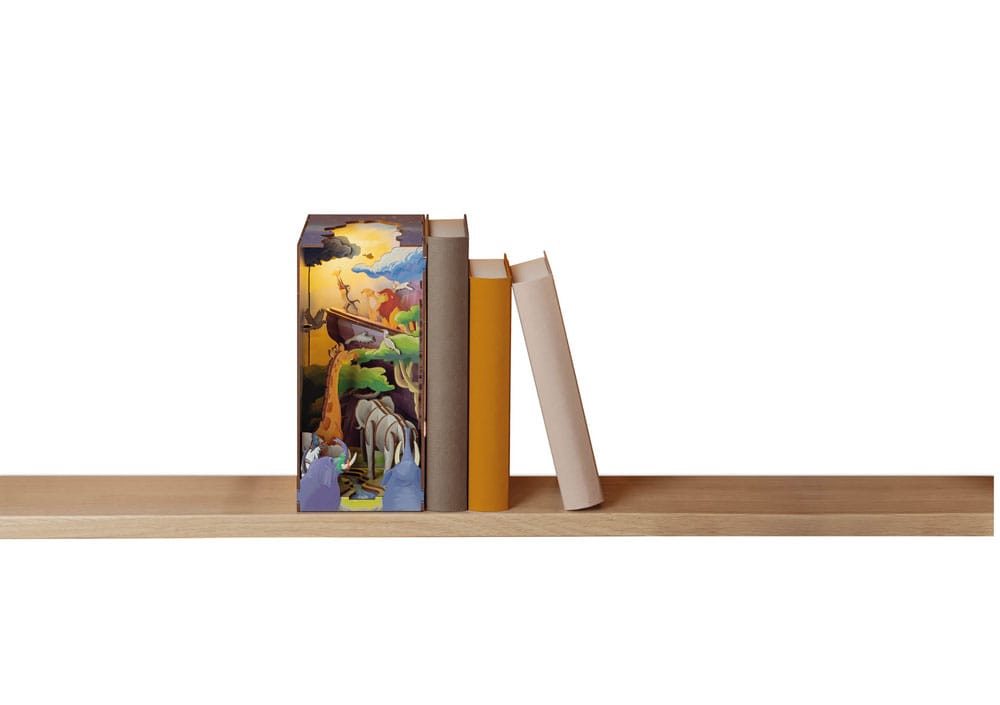 Disney Maqueta Book Nook Tiny Adventures El rey león 23 cm