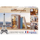 Paris Maqueta Book Nook Tiny Adventures 23 cm