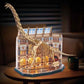 Revell Tiny Adventures Natural Museum Puzzle 3D de Madera Brachiosaurus Skeleton 58 cm