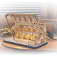Revell Tiny Adventures Natural Museum Puzzle 3D de Madera Blue Whale 61 cm