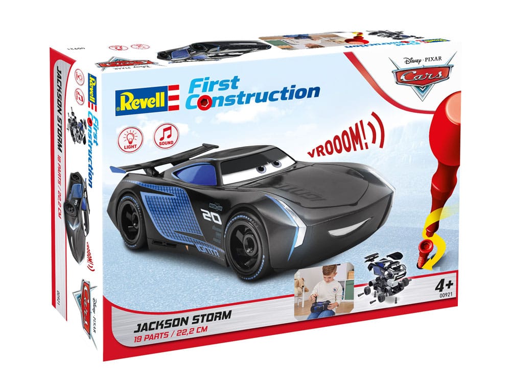 Cars Kit de Construcción First Construction Jackson Storm 22 cm