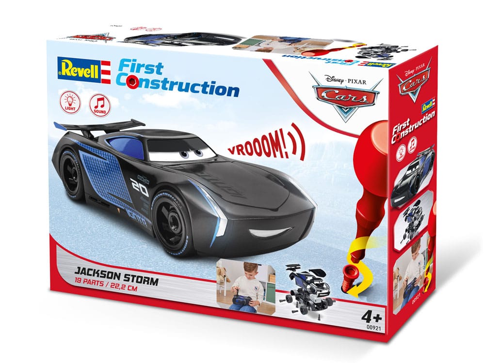 Cars Kit de Construcción First Construction Jackson Storm 22 cm