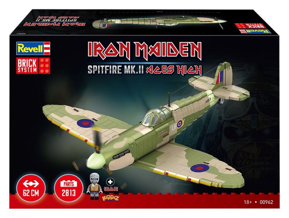 Iron Maiden Brick System Juego de Construcción Spitfire MK.II Aces High 58 cm