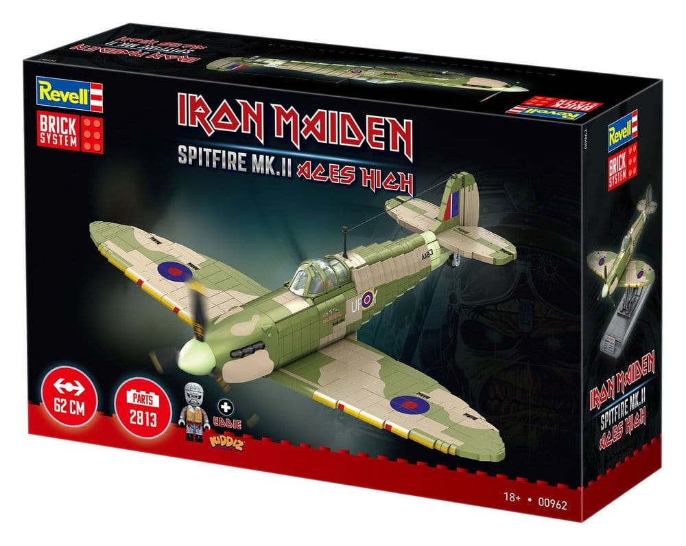Iron Maiden Brick System Juego de Construcción Spitfire MK.II Aces High 58 cm