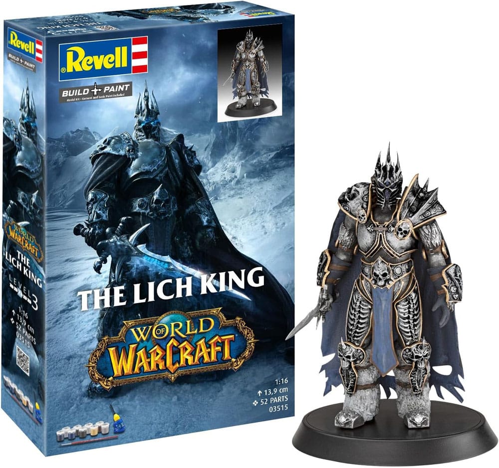 World of Warcraft Kit completo de Maqueta 1/16 The Lich King 13 cm