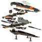 Star Wars Kit de maquetas 1/78 Poe's X-Wing Fighter 22 cm