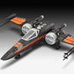 Star Wars Kit de maquetas 1/78 Poe's X-Wing Fighter 22 cm