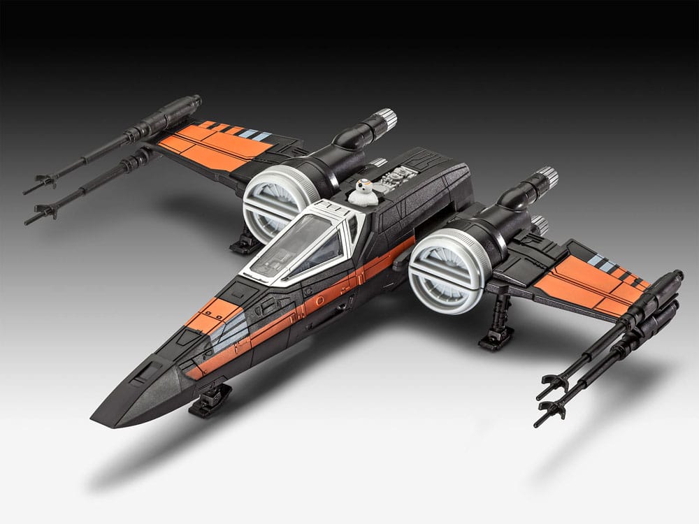 Star Wars Kit de maquetas 1/78 Poe's X-Wing Fighter 22 cm