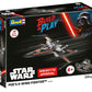 Star Wars Kit de maquetas 1/78 Poe's X-Wing Fighter 22 cm