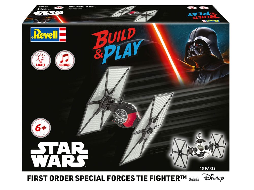 Star Wars Kit de maquetas 1/51 First Order Special Forces TIE Fighter 14 cm