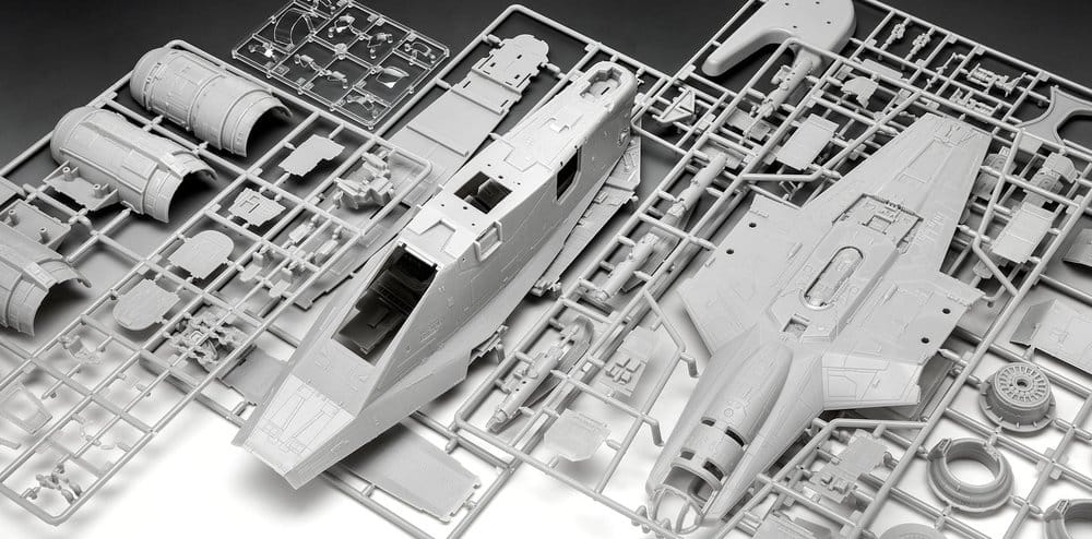 Star Wars The Mandalorian and Grogu Revell Kit de maquetas 1/72 Razor Crest 34 cm