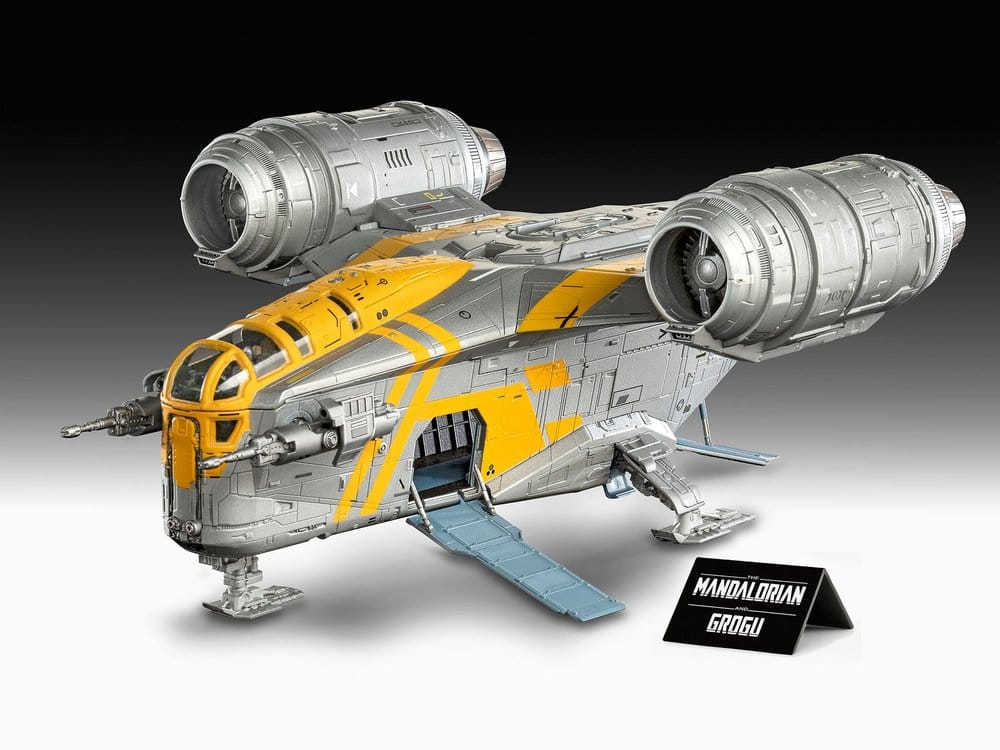 Star Wars The Mandalorian and Grogu Revell Kit de maquetas 1/72 Razor Crest 34 cm