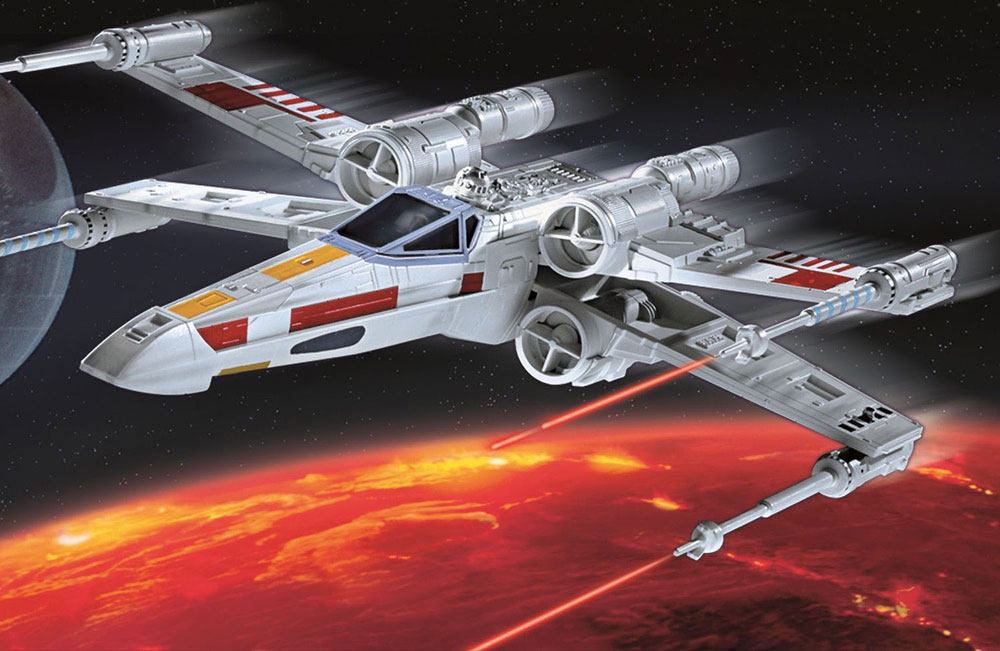 Star Wars Maqueta 1/57 X-wing Fighter 22 cm