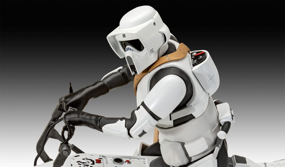 Star Wars Maqueta 1/12 Speeder Bike 26 cm