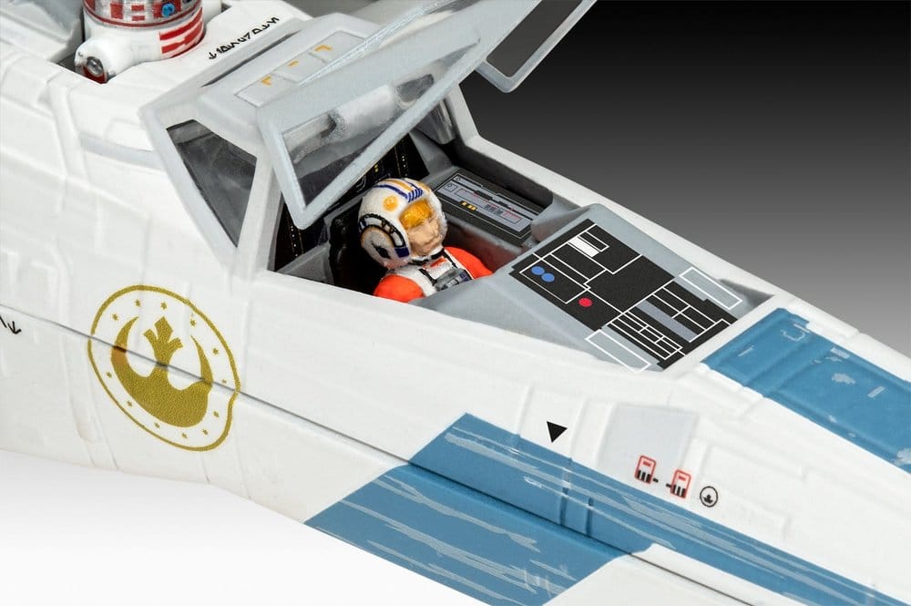 Star Wars The Mandalorian and Grogu Revell Kit de maquetas 1/57 New Republic X-Wing Fighter 22 cm