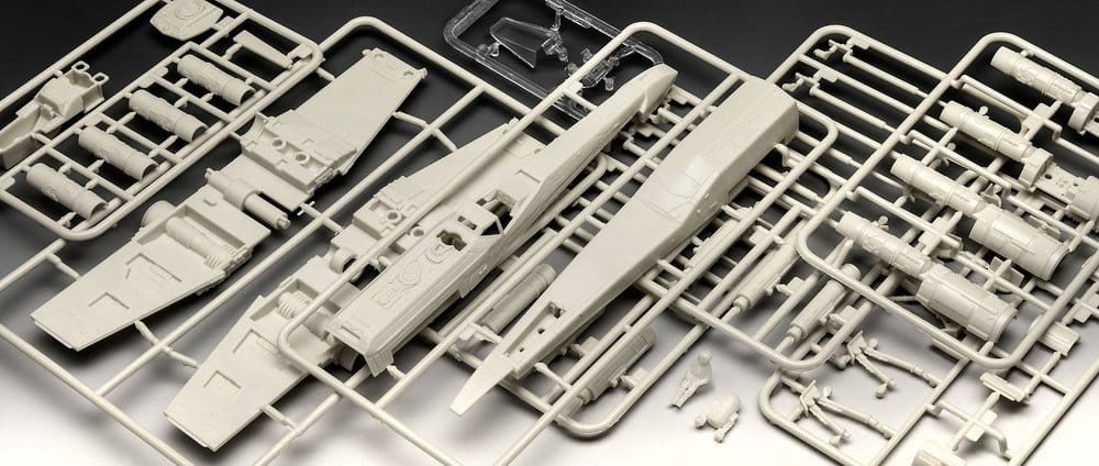 Star Wars The Mandalorian and Grogu Revell Kit de maquetas 1/57 New Republic X-Wing Fighter 22 cm