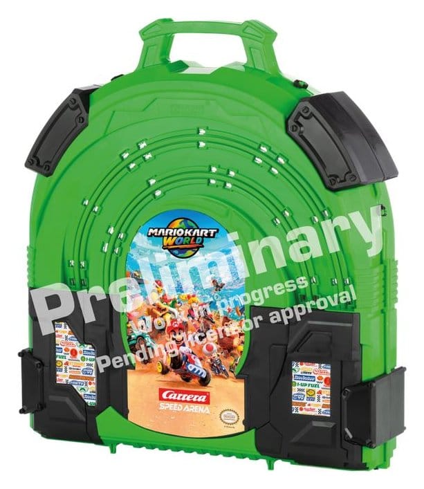 Nintendo Mario Kart Carrera SPEED ARENA Pista de carreras para llevar Mario Kart World