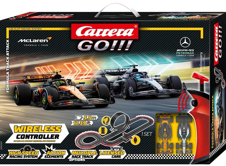 Carrera GO!!! Pista de coches de slot Formula Track Attack