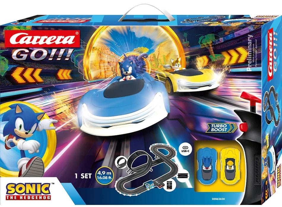 Sonic the Hedgehog Carrera GO!!! Pista de carreras Sonic Racing CrossWorlds