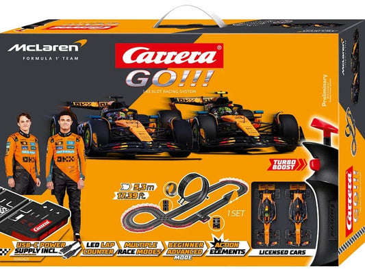 McLaren Carrera GO!!! Pista de coches de slot McLaren Racing
