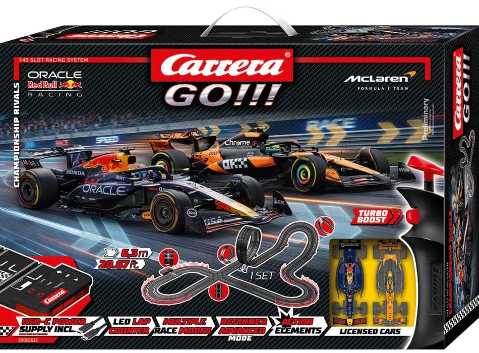 Carrera GO!!! Pista de coches de slot Championship Rivals