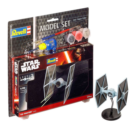 Star Wars Maqueta 1/110 Model Set TIE Fighter 9 cm