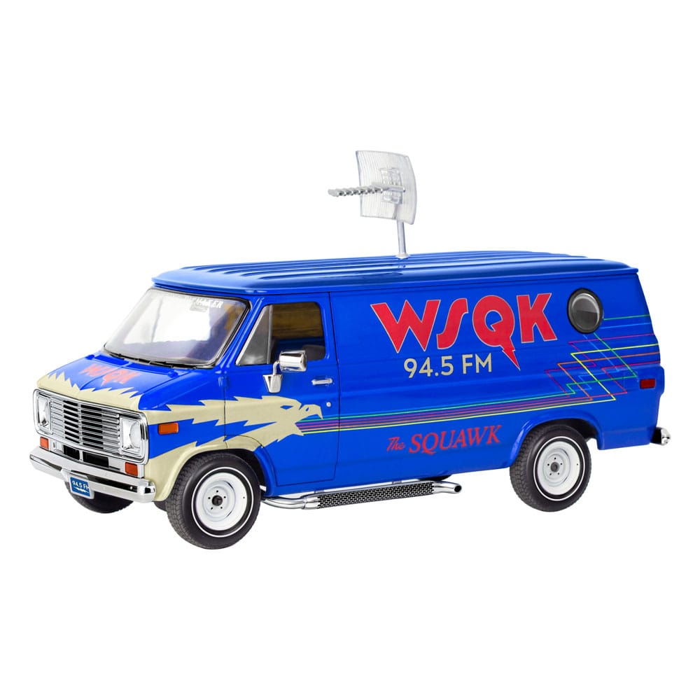 Stranger Things Kit de maquetas 1/25 Squawk Van (Aqua Color) 21 cm - Z POP Toys