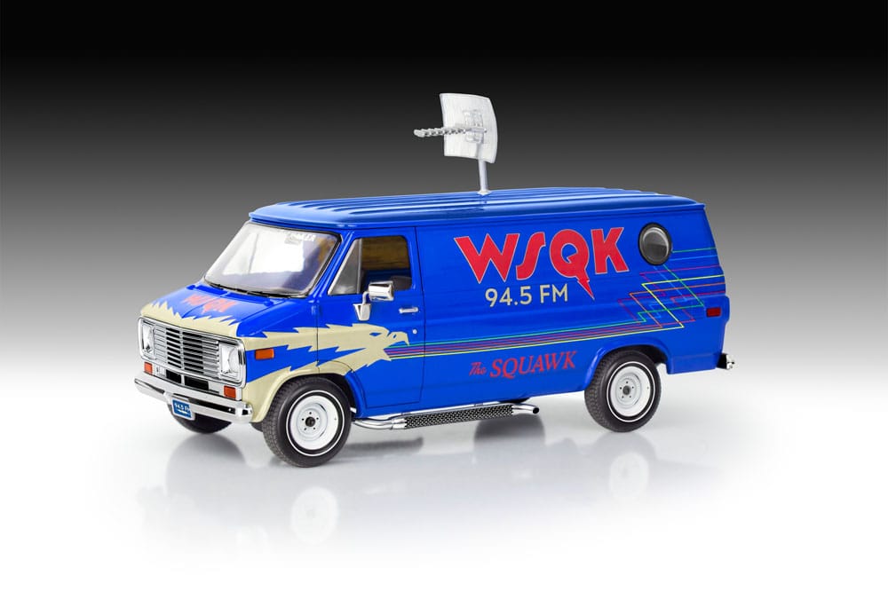 Stranger Things Kit de maquetas 1/25 Squawk Van (Aqua Color) 21 cm - Z POP Toys