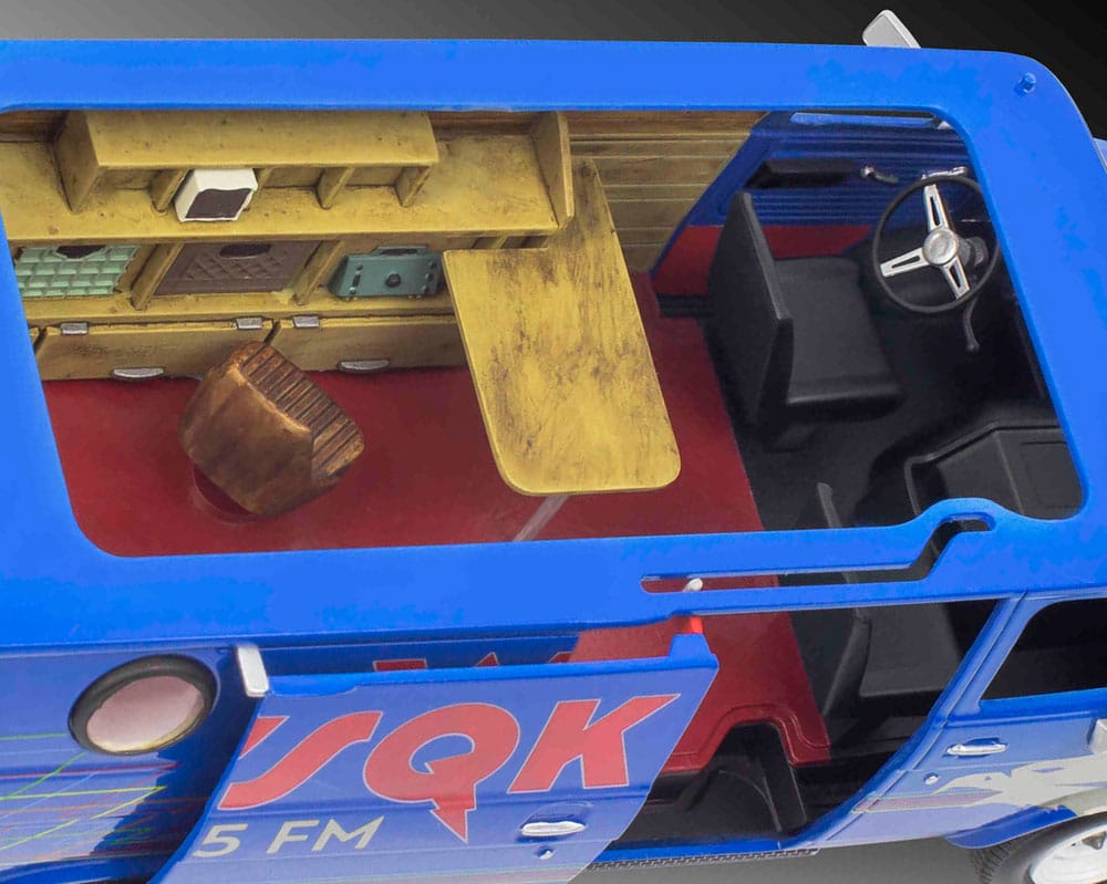 Stranger Things Kit de maquetas 1/25 Squawk Van (Aqua Color) 21 cm - Z POP Toys