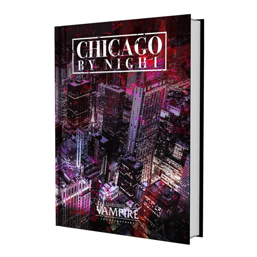 Vampire: The Masquerade 5th Edition RPG libro Chicago By Night Sourcebook *Edición Inglés*
